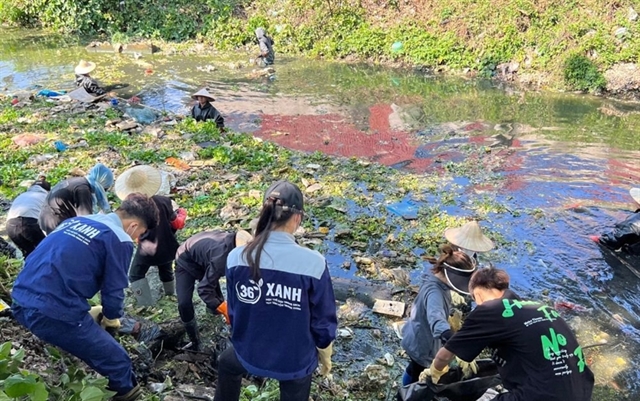 Volunteers work to revive Hà Nội's lifeless waterways